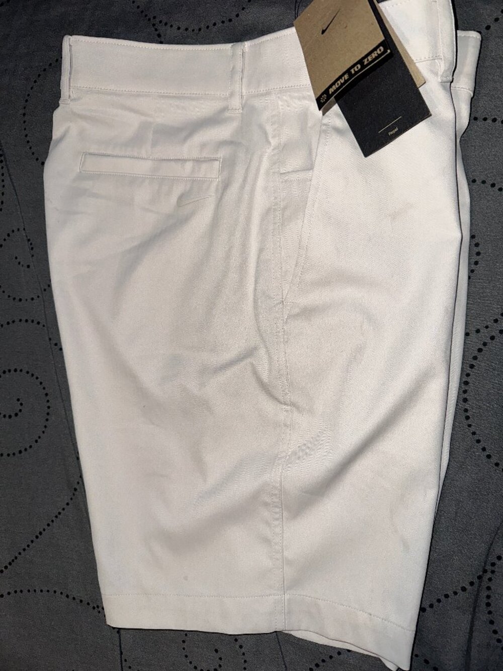NIKE GOLF STANDARD DRI FIT #104 BEIGE BONE SHORTS SIZE 34 MEN NWT $80.00